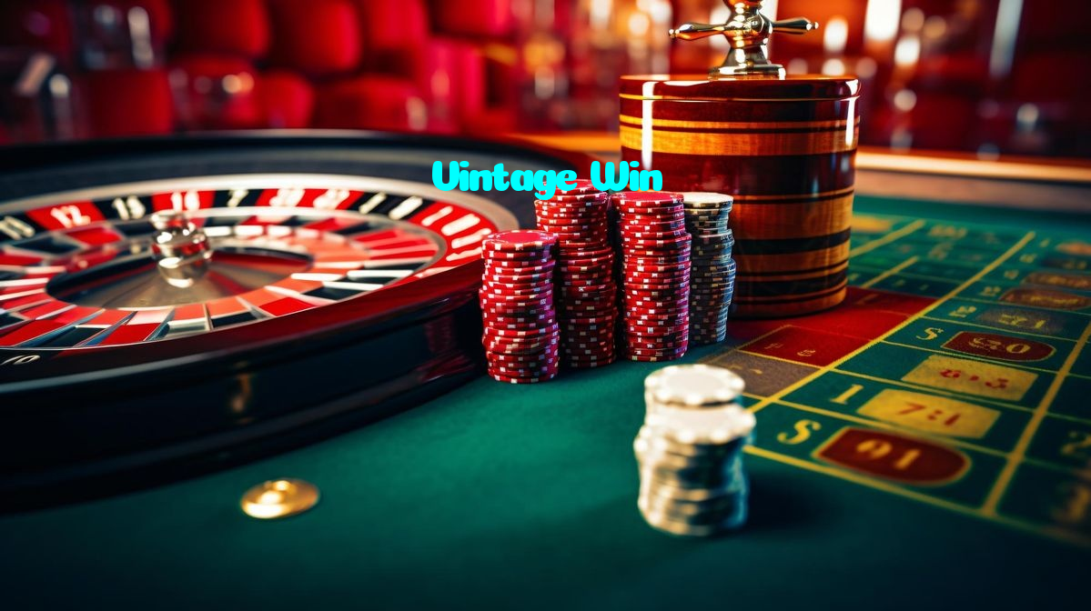Vintage Win casino presented on mobile device in Pakistan with slots and live games
